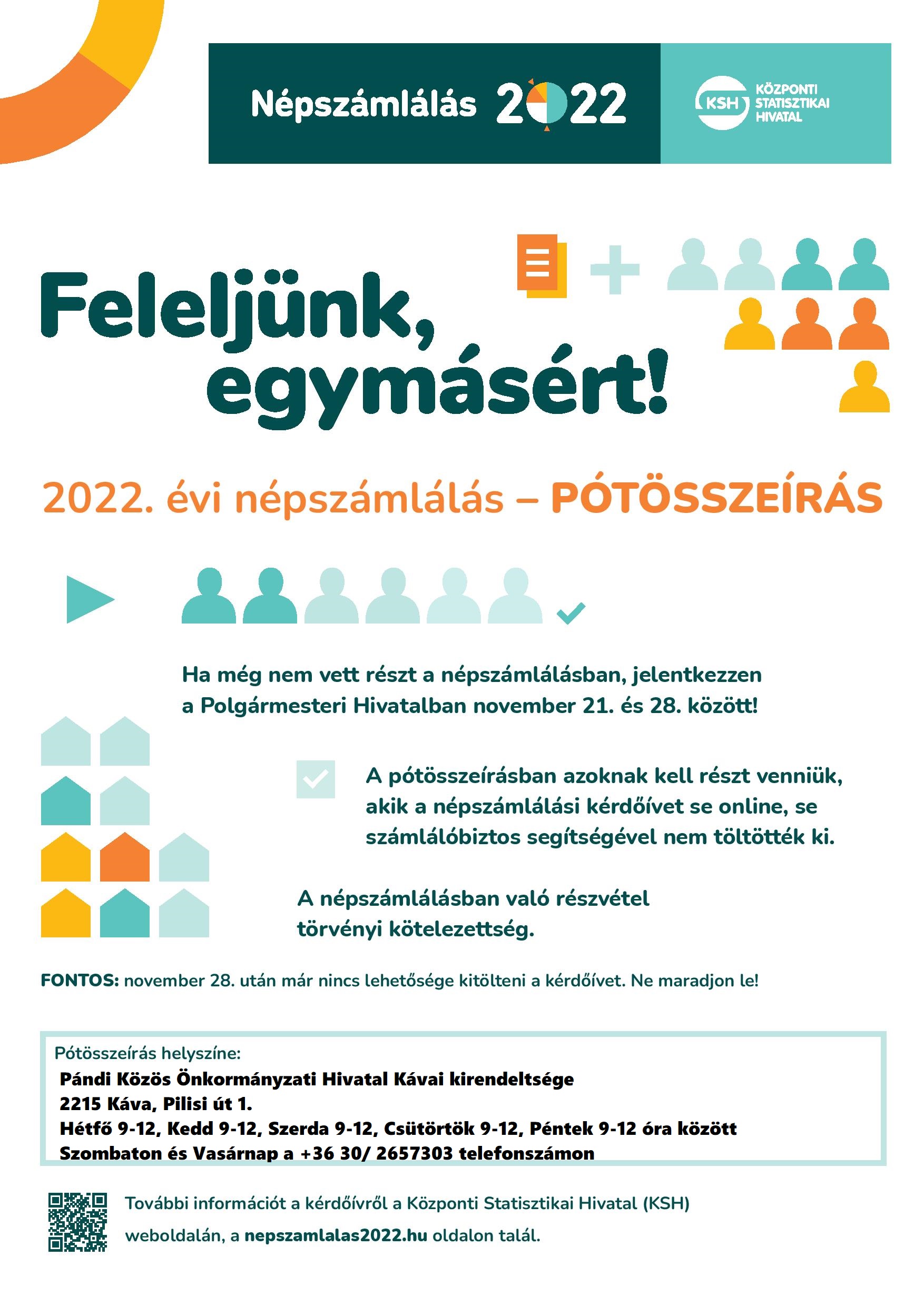 2022. évi népszámlálás-PÓTÖSSZEÍRÁS