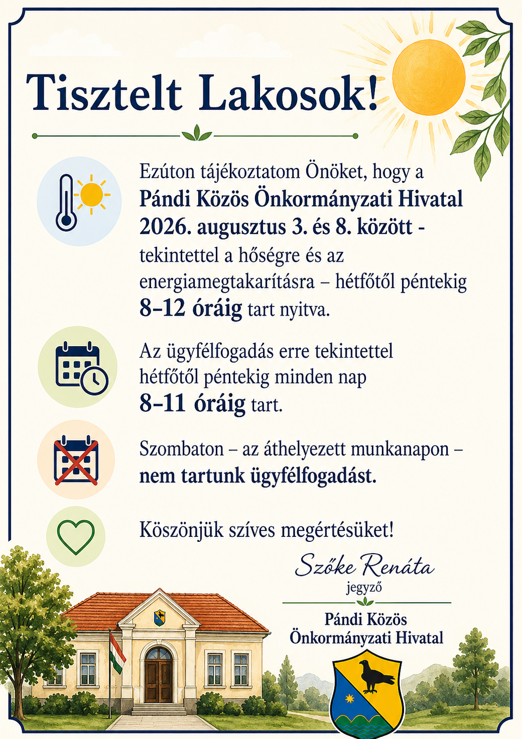 Lakossági tájékoztatás!!!