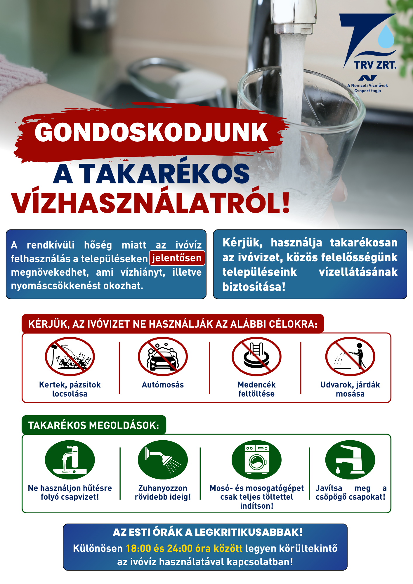 Takarékos vízhasználat