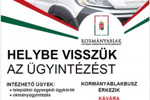 Kormányablak busz